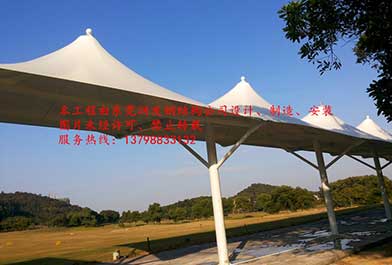 東莞鋼結構:拉張膜